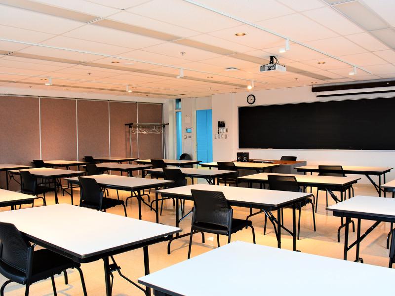 Salle de cours au campus de Montréal