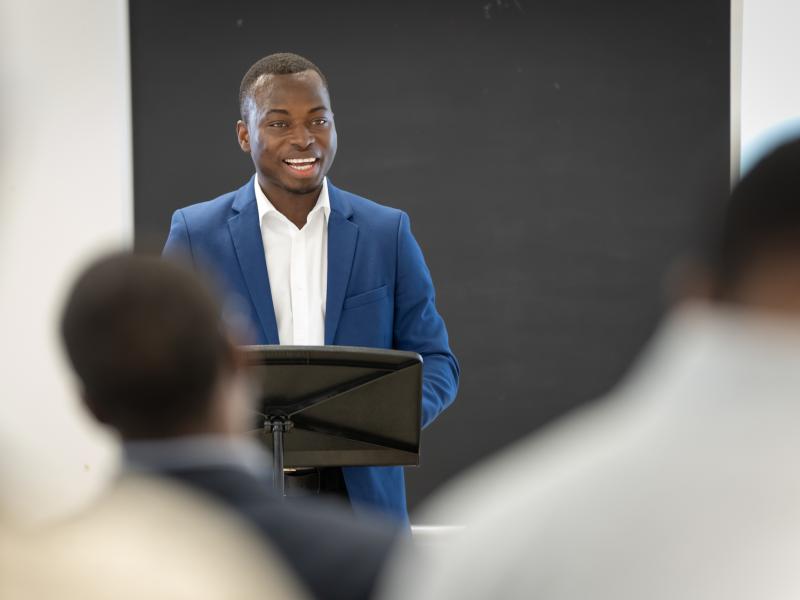Edoh Koulouma, membre de l'AEENAP