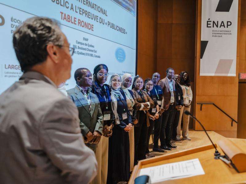 Les bénévoles du Symposium