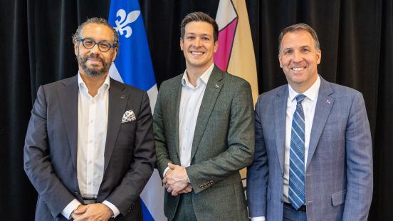 Jean-François Gascon, Stéphane Boyer et Benoit Collette