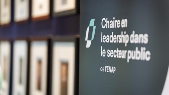 Chaire en leadership dans le secteur public