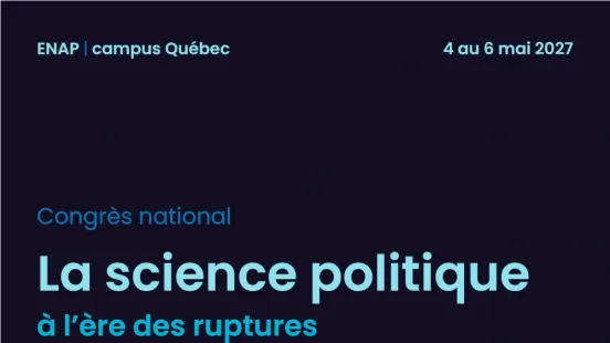 Affiche du congrès de la SQSP