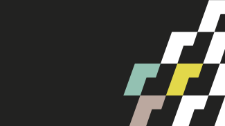fond noir motifs jaunes turquoises blancs