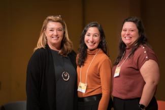 Marie-Christine Therrien, Geneviève Baril et Audrey L'Espérance