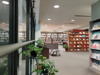 Bibliothèque au campus de Québec