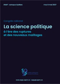 Affiche du congrès de la SQSP