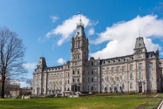 Hôtel du parlement, à Québec