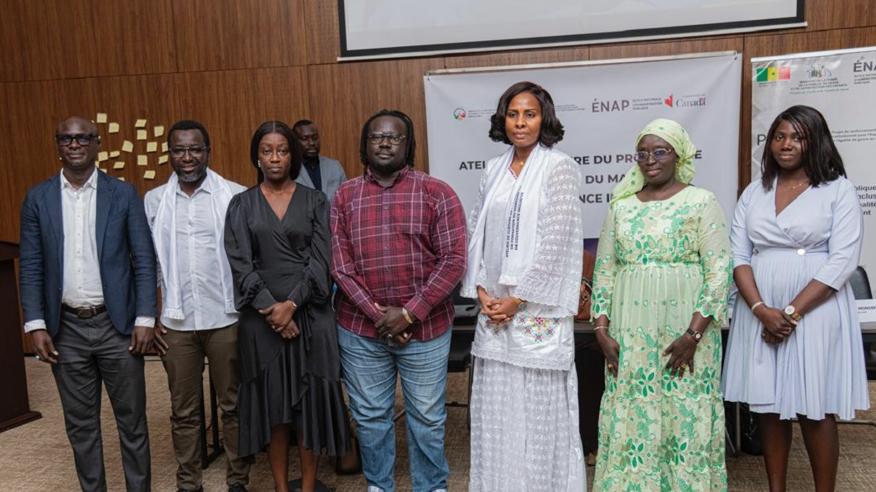 Daouda DIAW, Ibrahima DIOUF, Émilie SARR , Boubacar SANÉ, Oulèye Coumba BA, Aby NDAO & Angélique Claire Liwane Thiakan