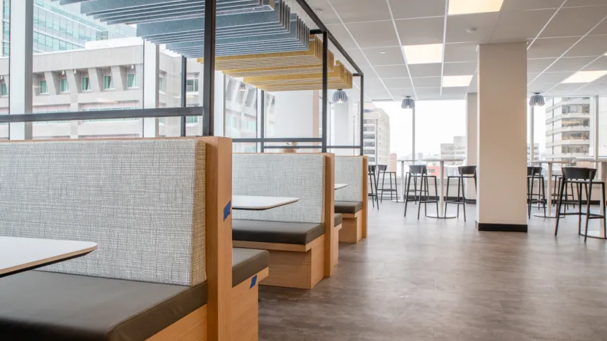 Cafétéria au campus de Gatineau